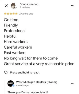 West Michigan Haulers LLC