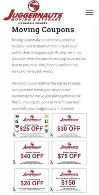 Juggernauts Moving N Storage LLC photo 1